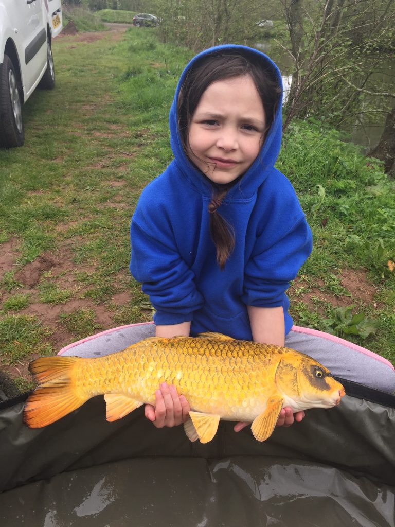 Izobel's May Day catch